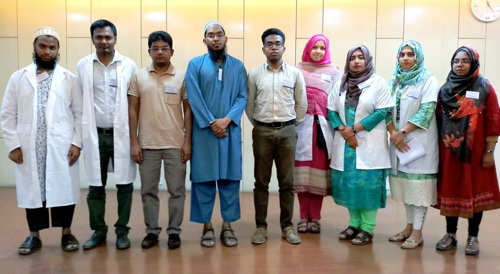 Welcoming  new DO students on 7.7.2018 session July 2018 to June 2020