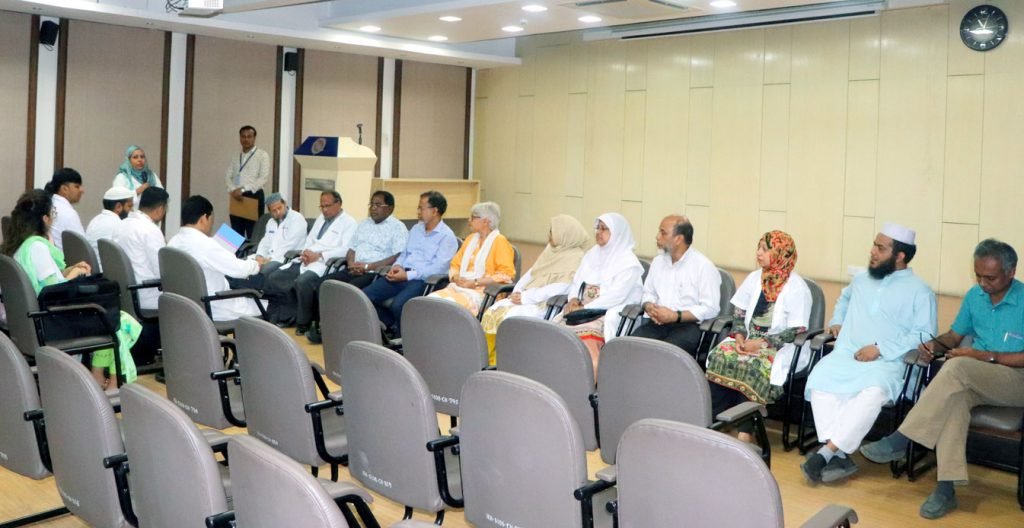 Welcoming new DO students on 9.7.2019 session July 2019 to June 2021 (02)